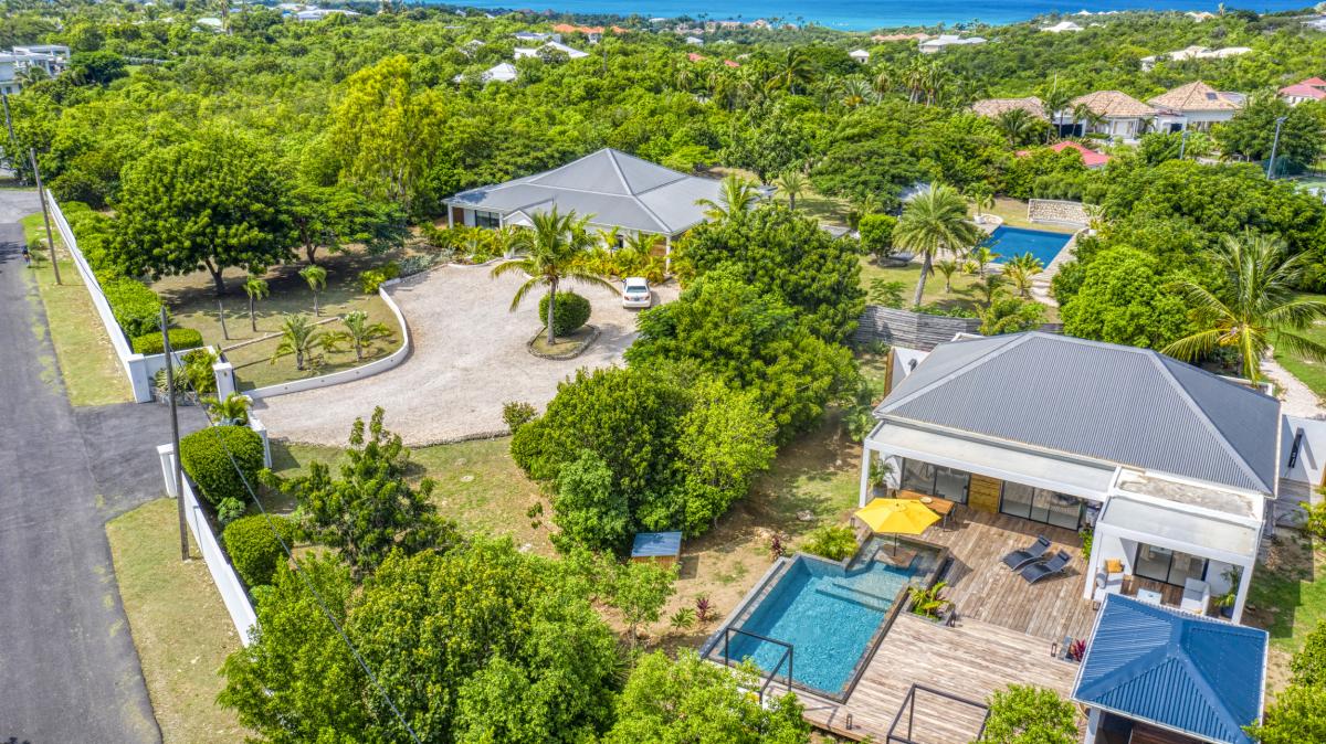 Location villa Saint Martin Terres Basses - Villa 2 chambres 4 personnes - piscine - jardin tropical - 2700m de la plage de Baie Rouge (39)